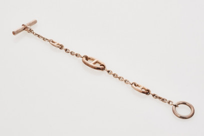 Hermes - 'Chaine d'Ancre' Fob Bracelet - Shapiro Auctions | Find Lots