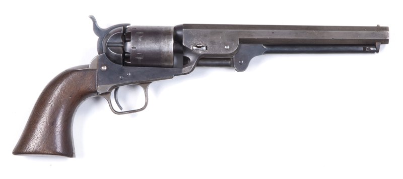 VICTORIAN POLICE COLT 1851 NAVY PERCUSSION REVOLVER - Australian Arms ...