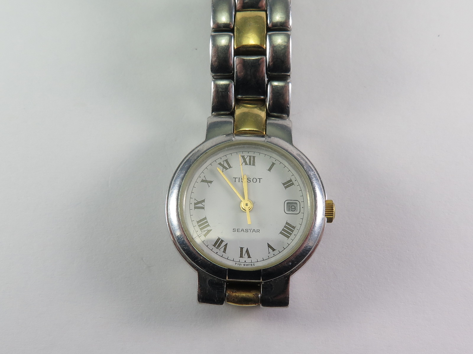 A Tissot 'Seastar' Two-Tone Bracelet Watch - ABA Associates | Find Lots ...