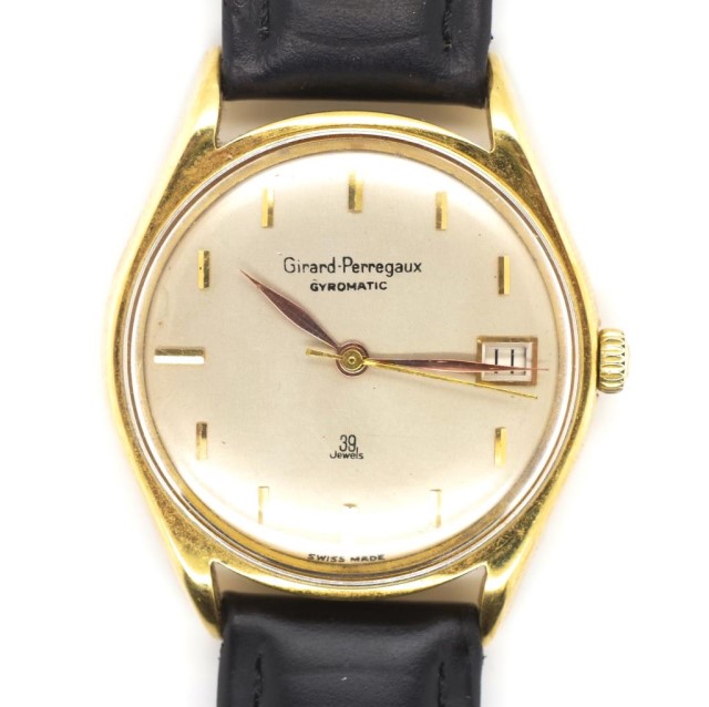 Girard Perregaux 18ct yellow gold watch - Barsby Auctions | Find Lots ...