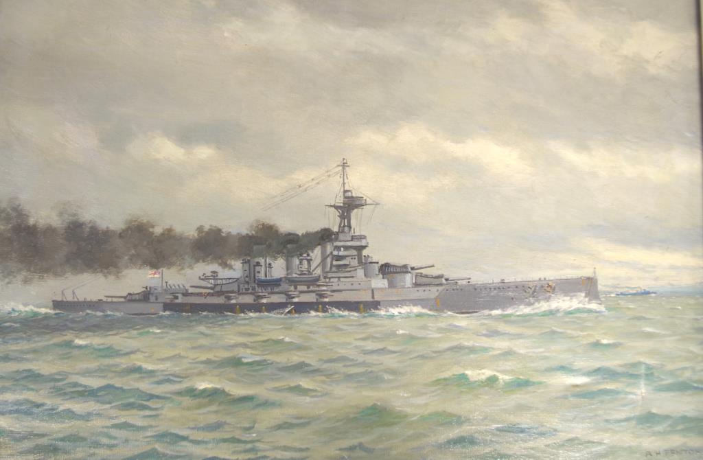 Richard Howard Penton (1882 - 1960) HMS Tiger - Barsby Auctions | Find ...