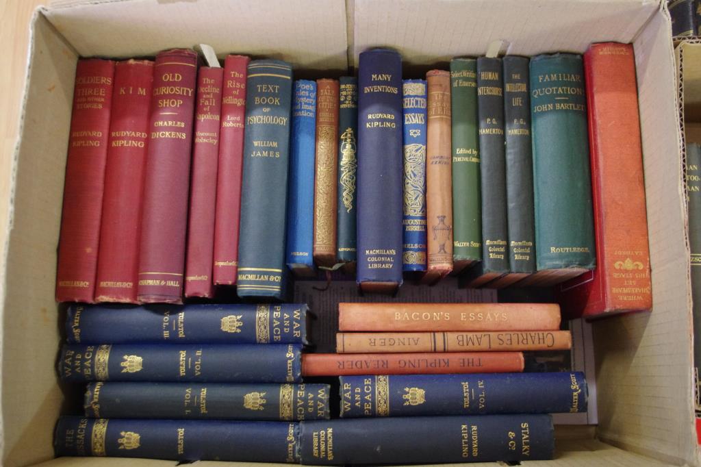 One Box Of Vintage & Antique Books - Literature - Barsby Auctions ...