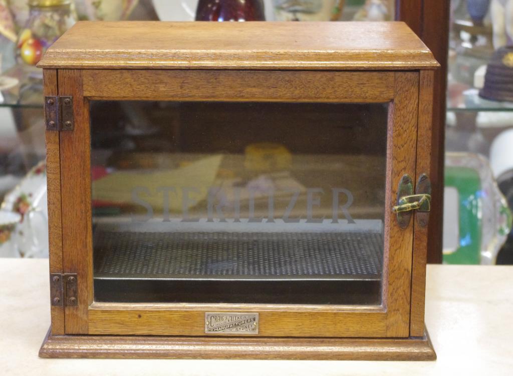 Vintage Barber S Sterilizer Cabinet Barsby Auctions Find Lots