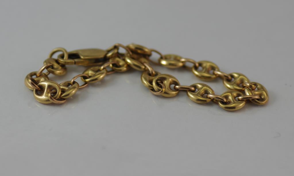 9ct yellow gold bracelet - Barsby Auctions | Find Lots Online