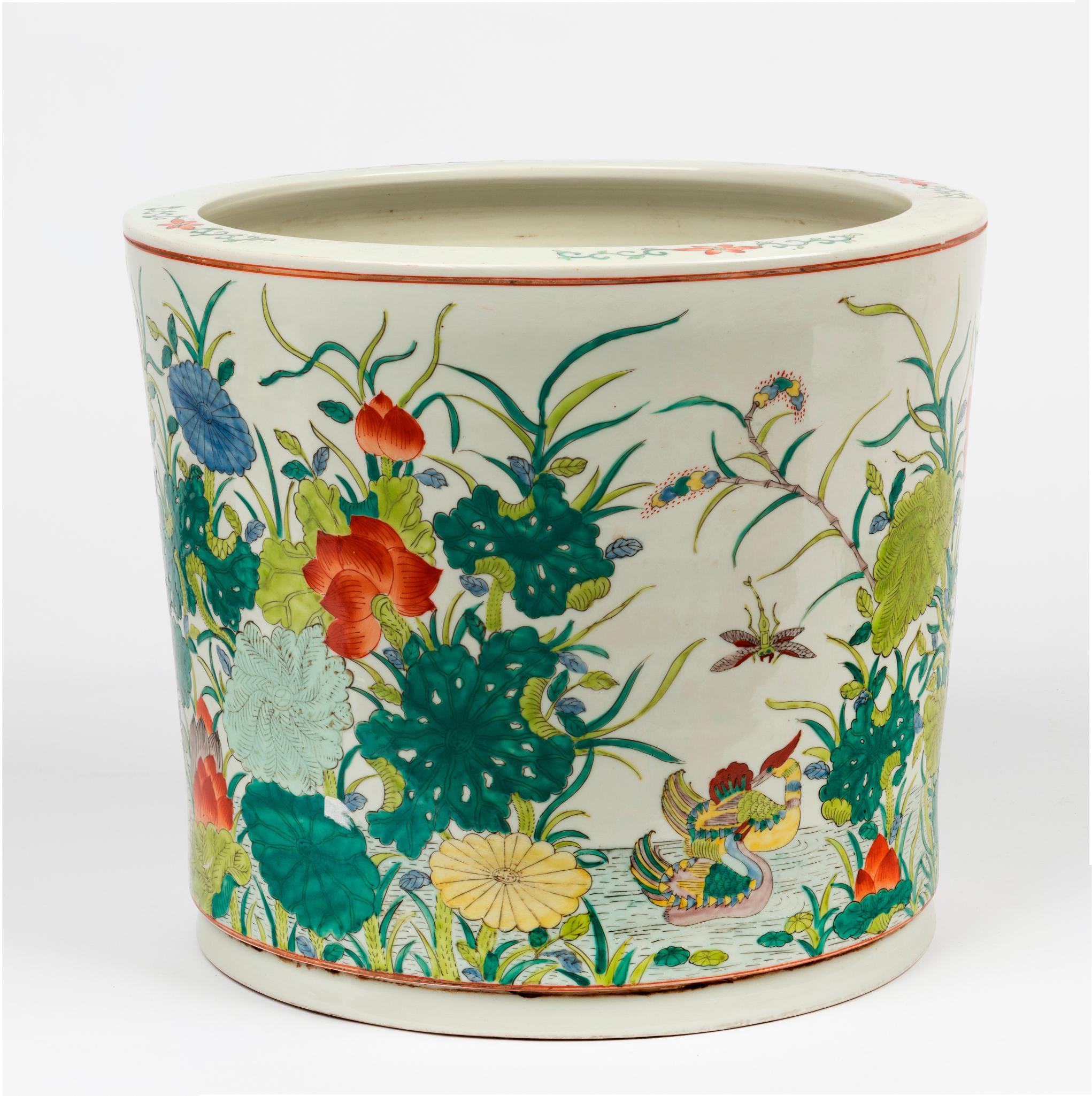 A Chinese fish bowl, late Qing Dynasty - Gibson's Auctioneers & Valuers ...