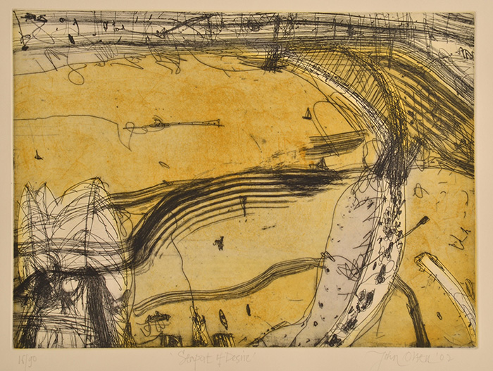 John Olsen - Sydney Harbour, Seaport of Desire 2002-2003 - Leonard Joel ...