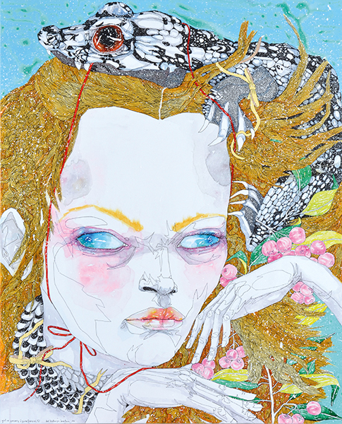 Del Kathryn Barton - Girl as a Sorcery Figure (Version 5) 2006 ...