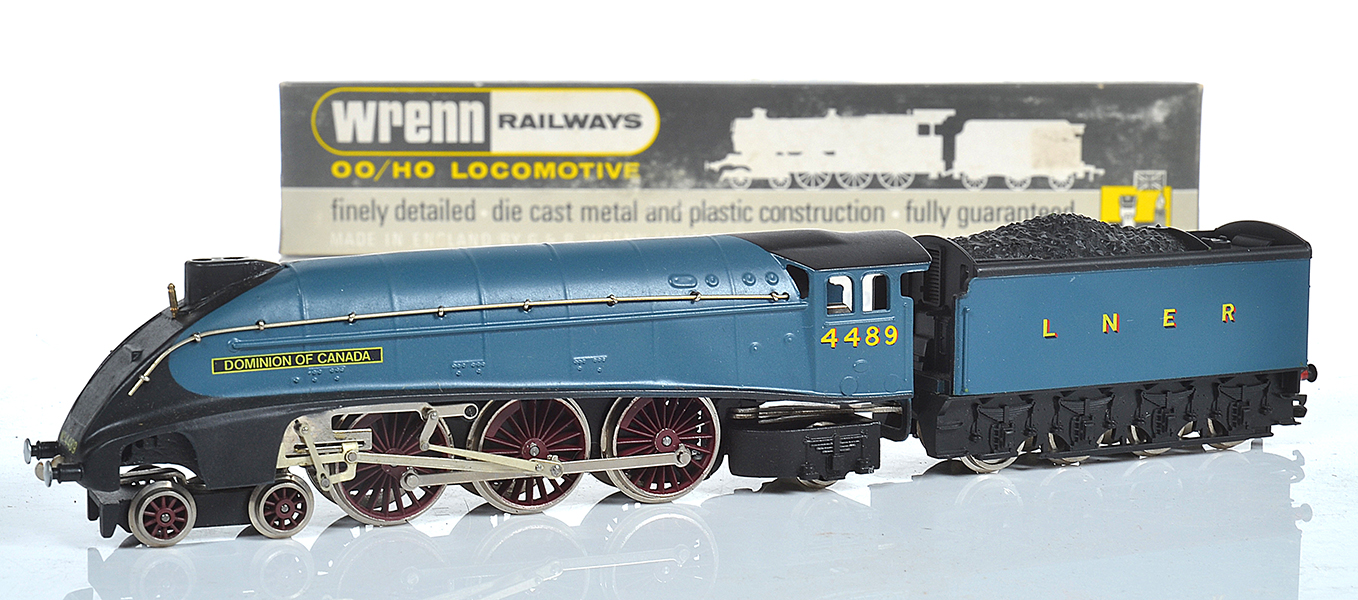 Wrenn W2295 4-6-2 Loco And Tender Class A4 'Dominion of Canada' Lner ...