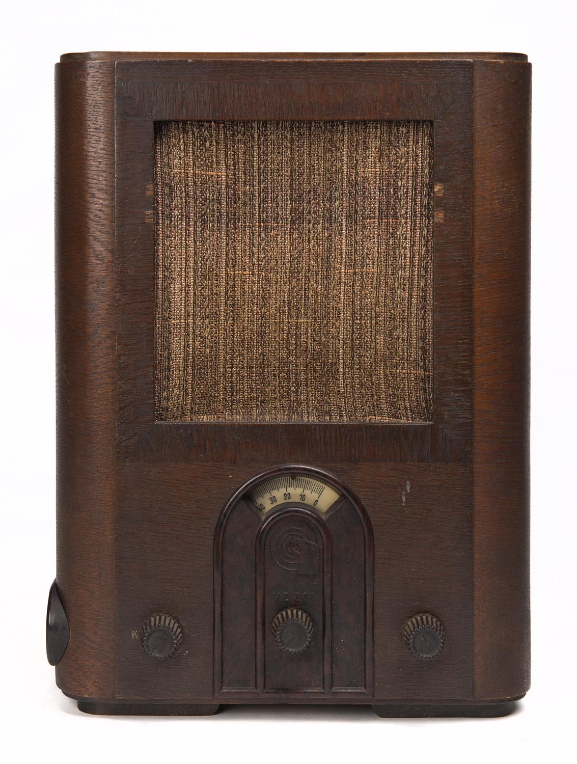 VOLKSEMPFANGER: German WW2 era mantle radio - Mossgreen | Find Lots Online