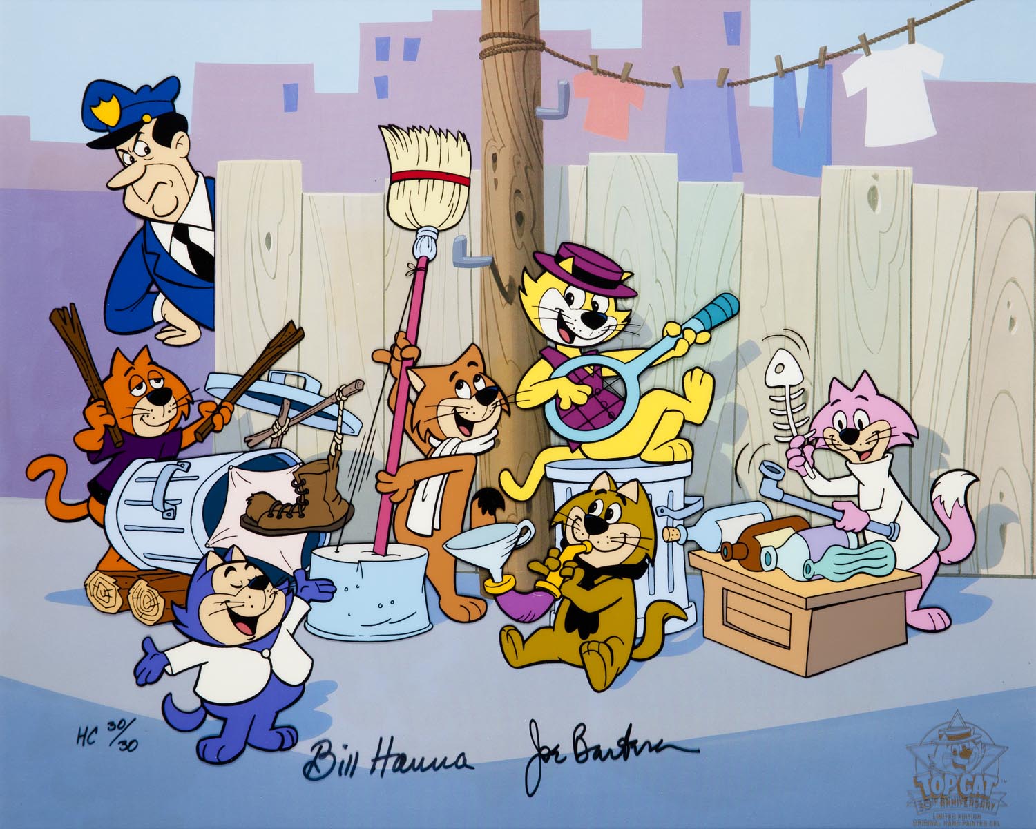 Lot #123 - Top Cat "Top Cat and his Friends" Hanna Barbera Limite...