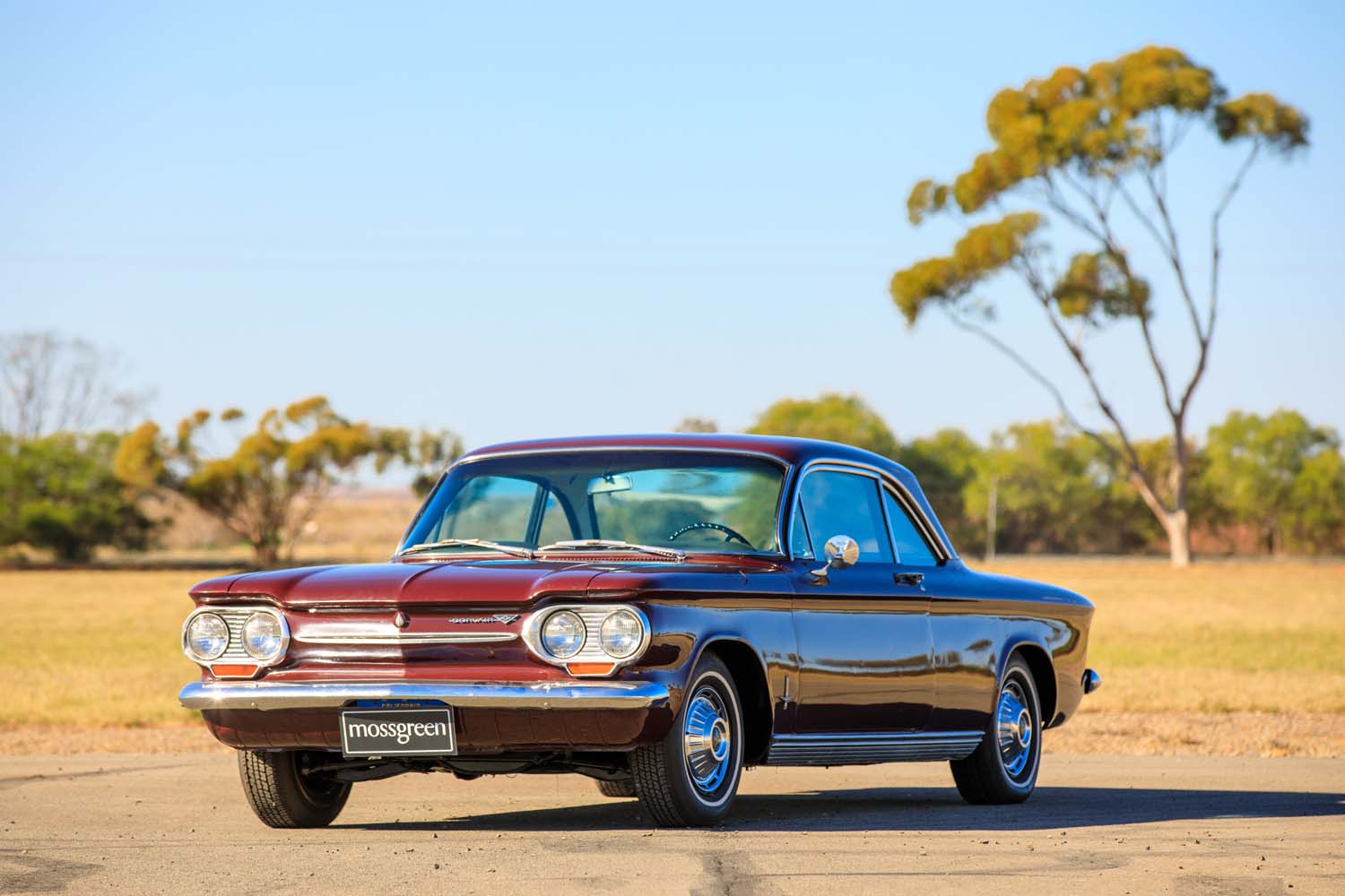 1963 CHEVROLET CORVAIR COUPE LHD - Mossgreen | Find Lots Online