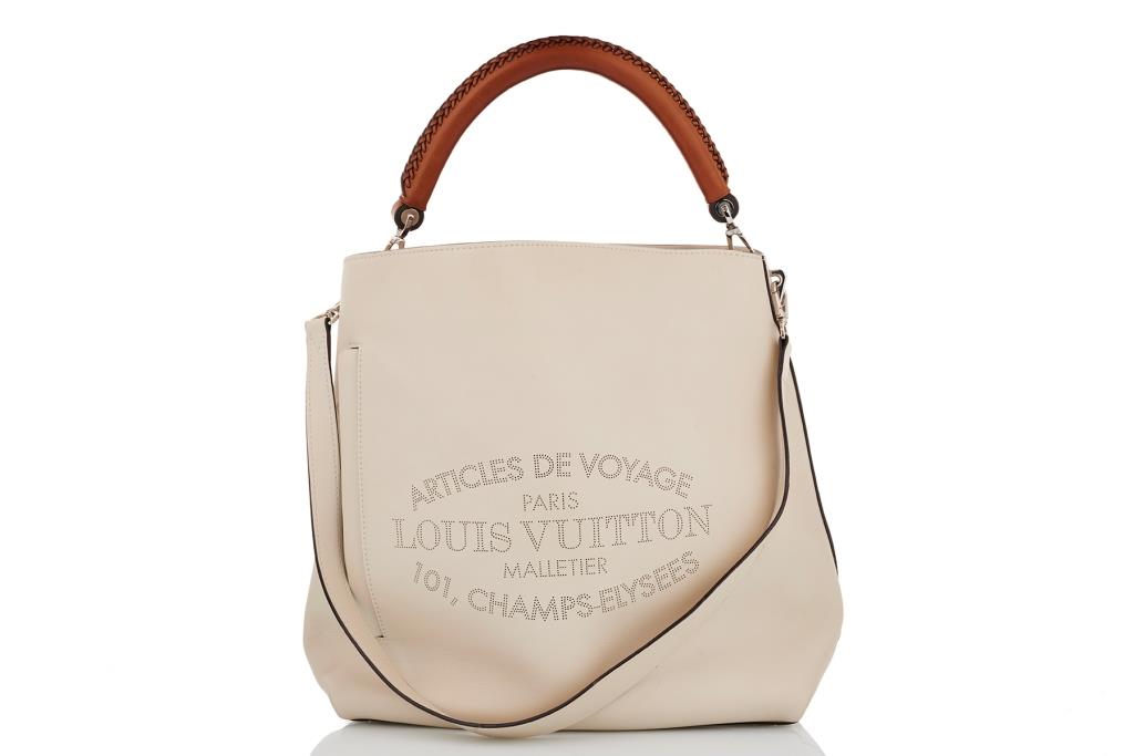 Louis Vuitton - Blanc Casse &#39;Bagatelle&#39; Handbag - Shapiro Auctions | Find Lots Online