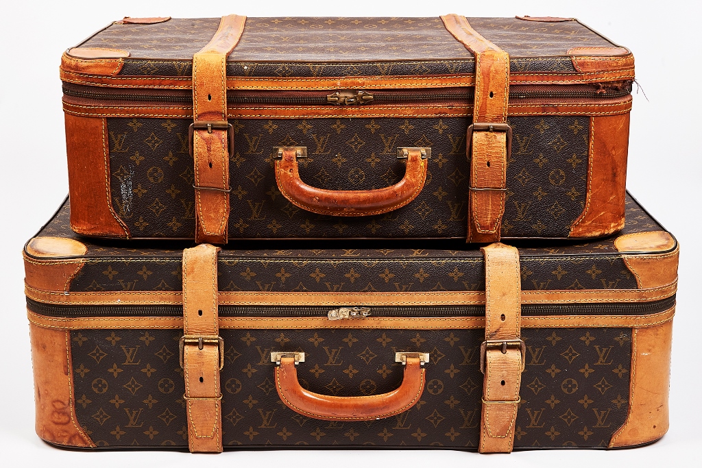 Louis Vuitton - Two Monogram Suitcases, c. 1980 - Shapiro Auctions ...