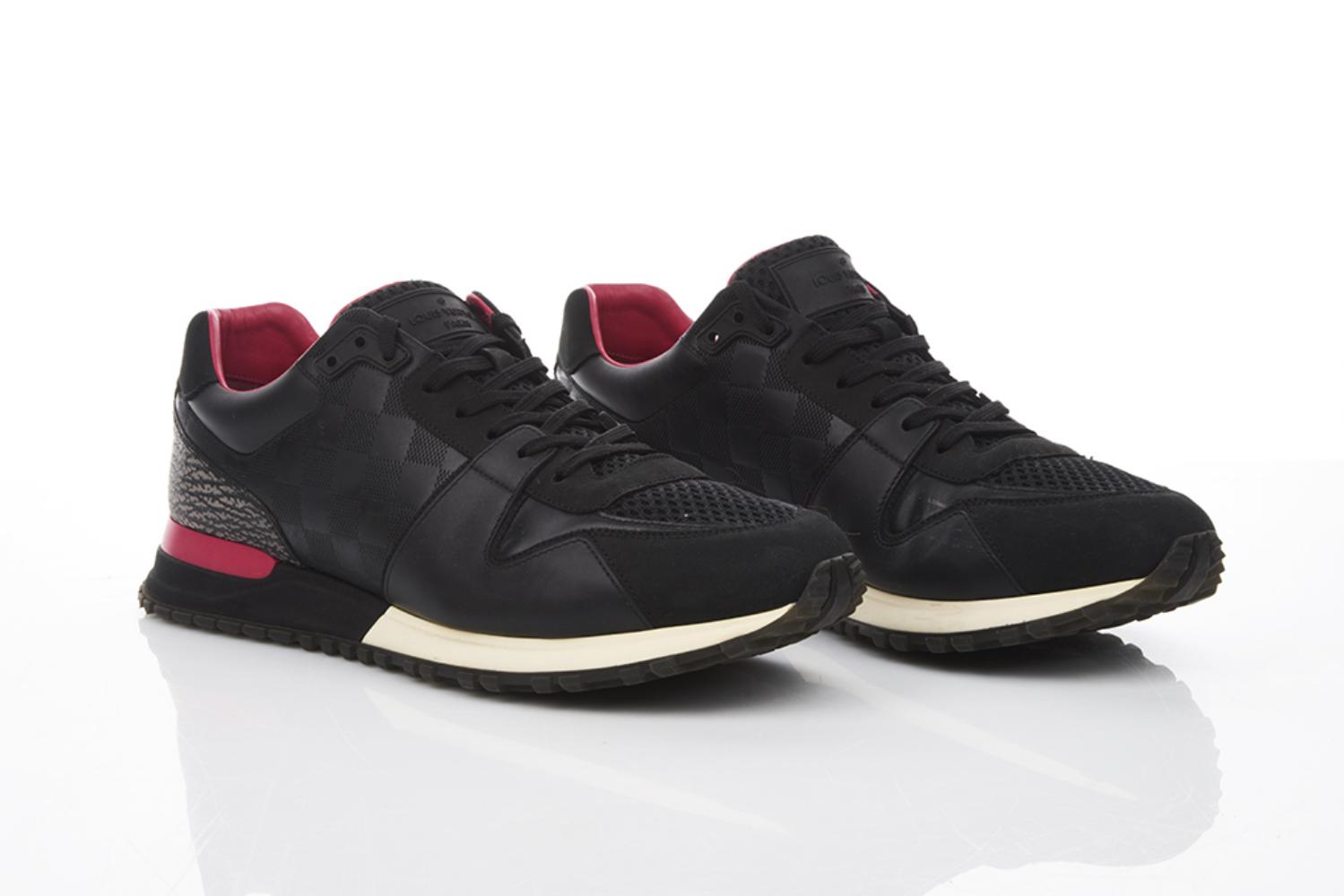 Louis Vuitton - Men&#39;s Black Runaway Sneakers - Shapiro Auctions | Find Lots Online