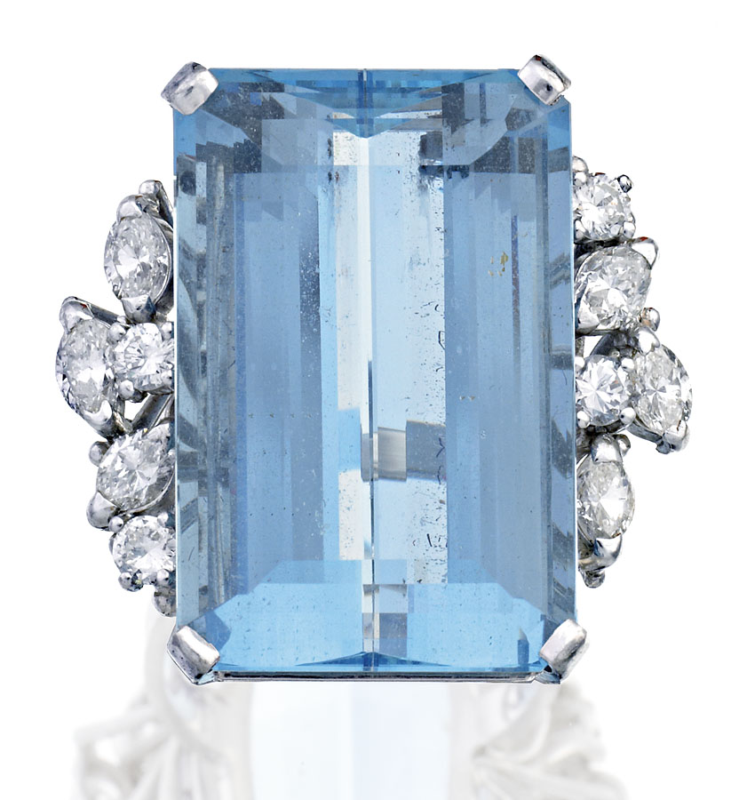 Aquamarine And Diamond Ring, H. Stern - Sotheby's Australia | Find Lots ...